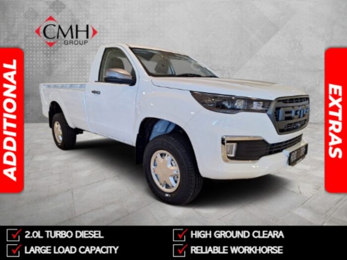 2025 Foton Tunland G7 2.0T Single Cab 4x2 Hi-Rider Manual