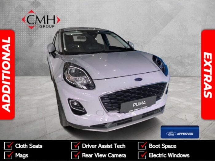 2024 Ford Puma 1.0T EcoBoost Titanium Auto