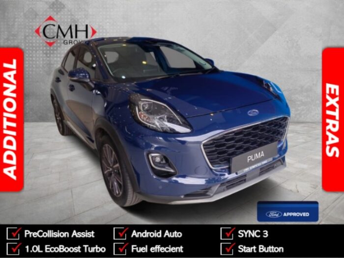 2023 Ford Puma 1.0T EcoBoost Titanium Auto
