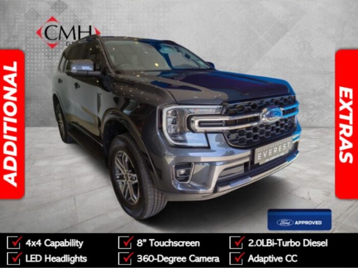 2025 Ford Everest 2.0D Bi-Turbo XLT