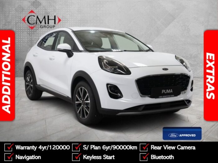 2024 Ford Puma 1.0T EcoBoost Titanium Auto