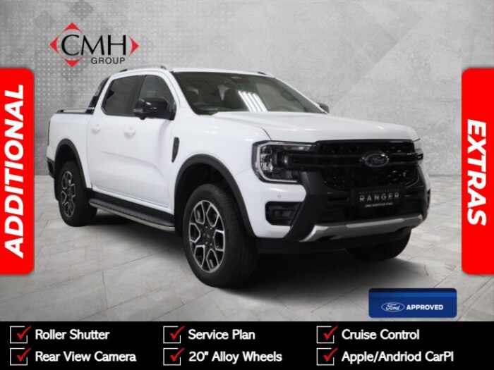 2025 Ford Ranger Bi-Turbo Wildtrak 4x4 Auto Double cab