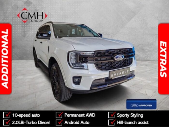 2025 Ford Everest 2.0D Bi-Turbo Sport Auto