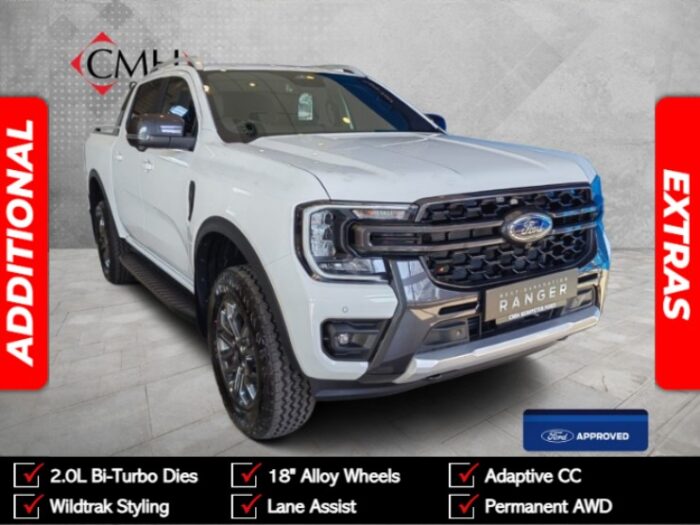 2025 Ford Ranger 2.0D Bi-Turbo Wildtrak Auto Double Cab