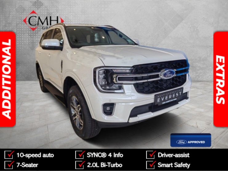 2025 Ford Everest 2.0D Bi-Turbo XLT