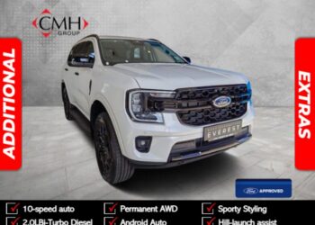 2025 Ford Everest 2.0D Bi-Turbo Sport Auto