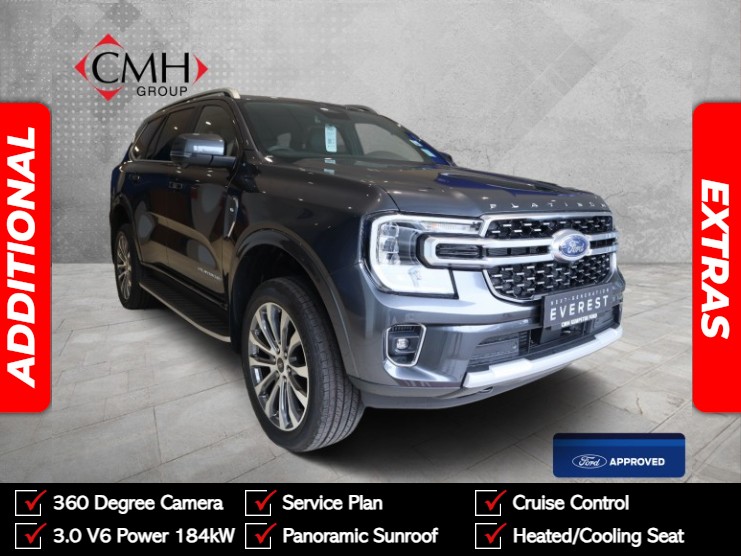 2026 Ford Everest 3.0L V6 PLATINUM 4WD 10AT
