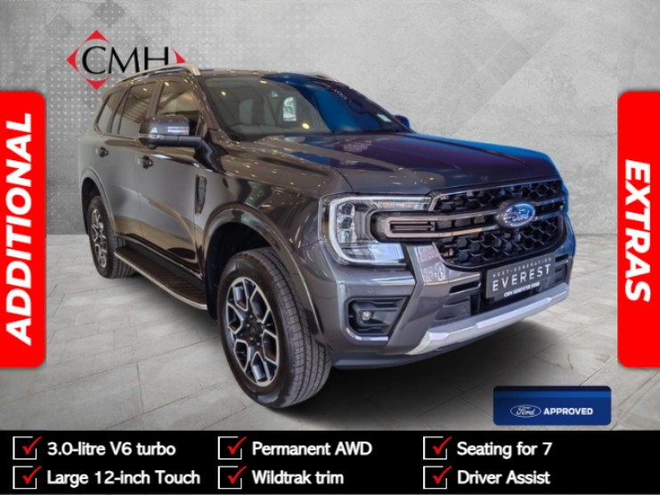 2025 Ford Everest 3.0L V6 WILDTRAK 4WD 10AT